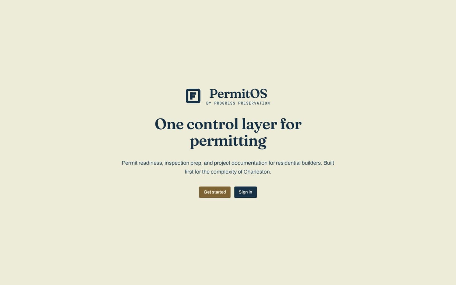 PermitOS, one control layer for permitting.
